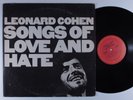 LEONARD COHEN Songs Of Love And Hate COLUMBIA LP VG+ o