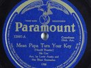 Blues 78 IDA COX Mean Papa Turn Your Key PARAMOUNT 12097 V+ HEAR 983