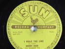 Rockabilly 78 JOHNNY CASH I Walk The Line SUN 241 HEAR 925