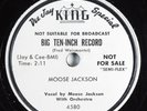 R&B Jump Blues 78 MOOSE JACKSON Big Ten-Inch Record KING 4580 wlp HEAR 1161