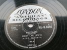 JERRY LEE LEWIS   1958  UK  78   BREATHLESS   DOWN THE LINE    LONDON  HLS.8592