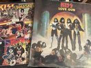 Kiss 2LP Lot-Love Gun & Unmasked Casablanca OP Rock Vinyl Simmons Frehley