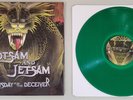 Flotsam And Jetsam Doomsday For The Deceiver Pop Up Cover Green Vinyl Record LP