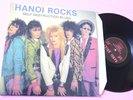 HANOI ROCKS LP SELF DESTRUCTION BLUES ORIGIN UK 1983 NM  METAL TOP