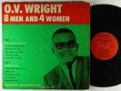 O.V. Wright - 8 Men and 4 Women LP - Backbeat Mono