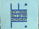 NEW ORDER MOVEMENT LP Factory FACT 50 1985 Repress A5/B5 VG++