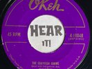 50s Cajun Hillbilly Bop 45 LINK DAVIS The Crawfish Crawl / You're OKEH hear
