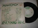 Minutemen, “Paranoid Time” EP, 7” vinyl, 1980 SST-002,Vg+ punk rock, Mike Watt