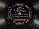 78 RPM -- Phil Baxter and His Orchestra, Victor 40160, E-/E-V+ Jazz