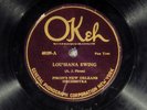 78 RPM -- Piron's New Orleans Orchestra, Okeh 40189, 
