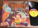 THE HOBBIT   RANKIN BASS / DISNEY 3819 ORIG. 1977 SOUNDTRACK LP w/ BOOKLET EX