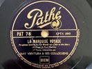 RAY VENTURA & SES COLLÉGIENS La Marquise Voyage 78 tours RPM Pathé PAT 78