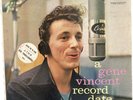 GENE VINCENT:A Record Date:Capitol 1958 PROMO 1st Pressing Mono VG+ Vinyl LP