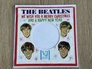 The Beatles Vee Jay 45 record Sleeve WE WISH YOU A MERRY CHRISTMAS 1964