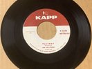 The Vel-Tones 1959 DOO WOP 45 Playboy / Cal's Tune KAPP DJ Promo Mint- HEAR
