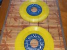 2) RCA Victor 45rpm Yellow Alice In Wonderland Little Nipper Series VG condition