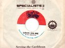 1972  B B Seaton Lean on Me. Original Pressing & Sleeve. Excellent