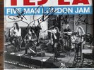 TESLA Five Man London Jam LP Autographed Limited Red / Blue Vinyl