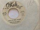Teacho and the Students - Chills and Fever Okeh VG+ PRO 45 RPM/7
