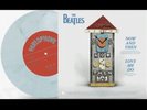 THE BEATLES NOW AND THEN BLUE/WHITE MARBLE 7