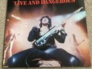 Thin Lizzy - Live And Dangerous Vinyl 2x LP 1978 Vertigo 6641807 A5/B1 Ex/VG+
