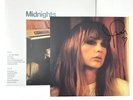 New Taylor Swift Midnights LP Vinyl Signed Photo With Heart Jade Green Edition
