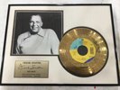 Frank Sinatra My Way 24 Kt Gold Plated Single Limited Edition 1208/5000 Signed
