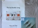 The Beatles - Now And Then RED VINYL 12'' & VERY LIMITED PROMO POSTER record 12