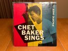 CHET BAKER Sings PACIFIC JAZZ 1222 Original 1956 LP Record  VG/EX