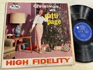 Christmas With Patti Page LP Mercury Wing Mono Holiday 1950’s Original EX