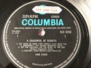Pink Floyd Saucerful Of Secrets Blue Black Stereo 1G/1R Factory Sample Demo Rare