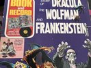 dracula wolf man and frankenstein book and record