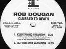 Rob Dougan – Clubbed To Death PROMO Vinyl x 2 in excellent condition