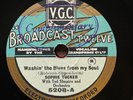 SOPHIE TUCKER ‘WASHING THE BLUES FROM MY SOUL’ 1930 BROADCAST 78, UNISSUED USA