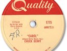 Rare 1958 CHUCK BERRY Rock’n Roll/R&B 78 RPM Record. Carol/Hey Pedro