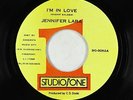Modern Soul Reggae 45 - Jennifer Lara - I'm In Love - Studio One - VG+