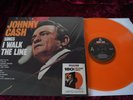 JOHNNY CASH...LP...sings I WALK THE LINE ( edition in 180gr.+ Color Orange )
