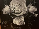 Blue October SWAY BAND SIGNED White Vinyl Justin Furstenfeld