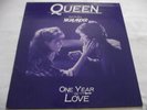 QUEEN   ONE YEAR OF LOVE ** 1986 France EMI 12