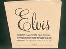 Elvis Presley JH-13302 The Impossible Dream PROMO NotForSale 45 W/Sleeve 1982