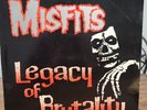 MISFITS LEGACY OF BRUTALITY LP PLAN 9. 1st Pressing 1985