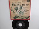 ' EARTHA KITT ' HIT 45 + PICTURE  [SANTA BABY]  1953