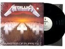 Metallica Master Of Puppets LP 1986 Reissue Grey Labels 9 60439-1 Shrink Inner