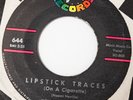 Benny Spellman Soul 45 Lipstick Traces bw Fortune Teller on Minit Records