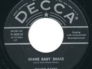 WAYNE RANEY - Shake Baby Shake / 40th And Plum - DECCA - Rockabilly 45