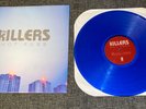 THE KILLERS limited 3.000 original blue Vinyl LP Hot Fuss 2004 USA