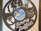 Jimmy Buffett - Laser Cut Vinyl Record Art - Record Cutout