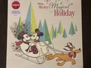 Various Mickeys Magical Holiday Light Blue with White Splatter Colored Vinyl LP