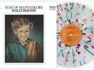 Dolly Parton Coat Of Many Colors LP Rainbow Galaxy Vinyl Me Please VMP CW006
