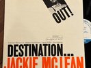 Jackie McLean Destination Out Superb NM  RVG UA Blue Note lp Grachan Moncur III
